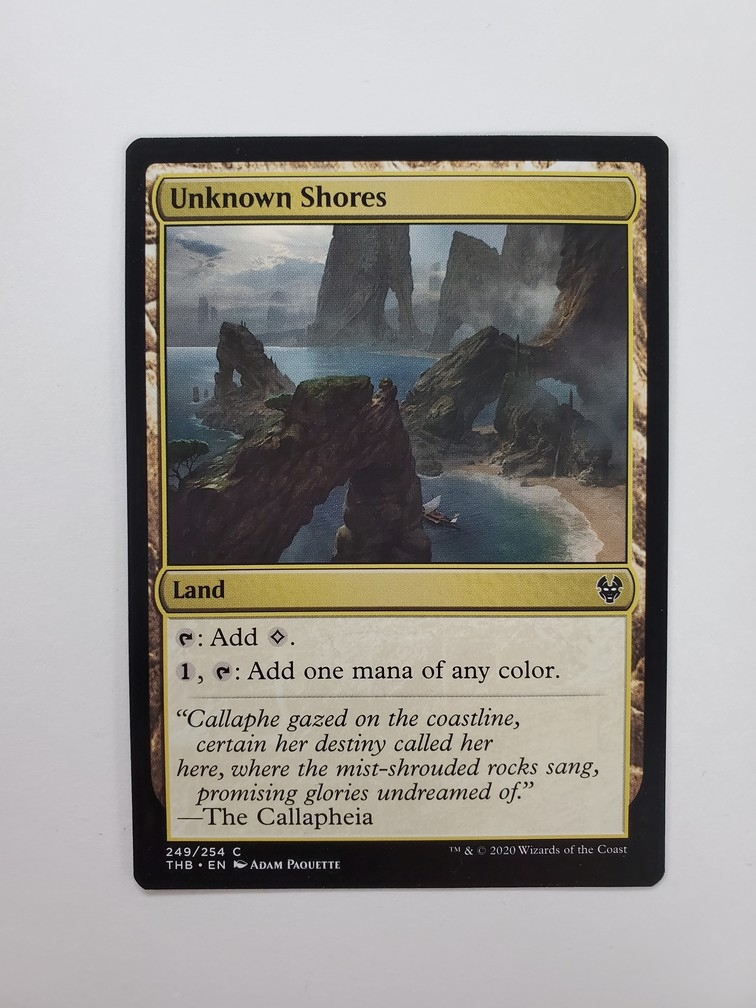 Unknown Shores