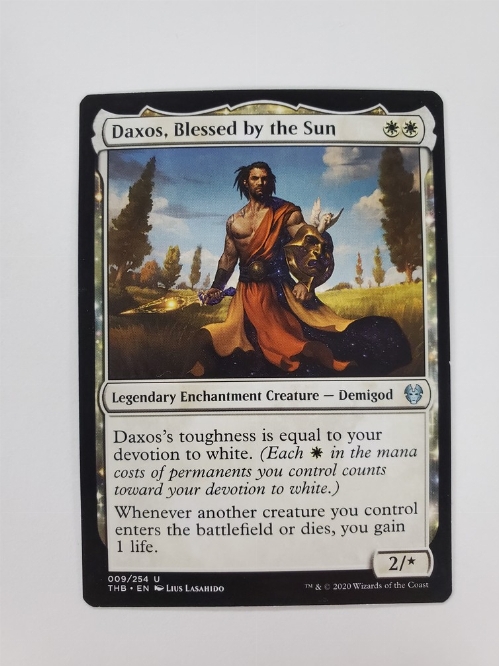 Daxos, Blessed by the Sun