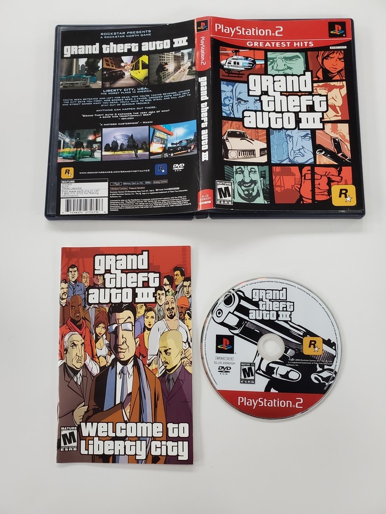 Grand Theft Auto III [Greatest Hits] (CIB)