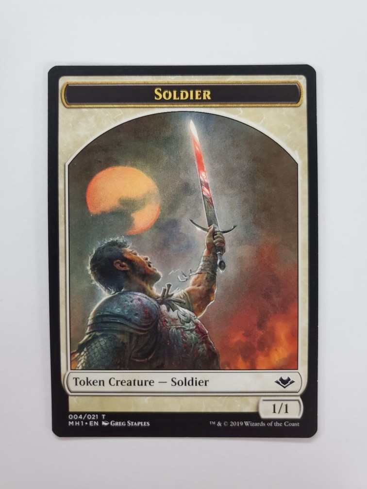 Soldier Token // Wrenn and Six Emblem Token