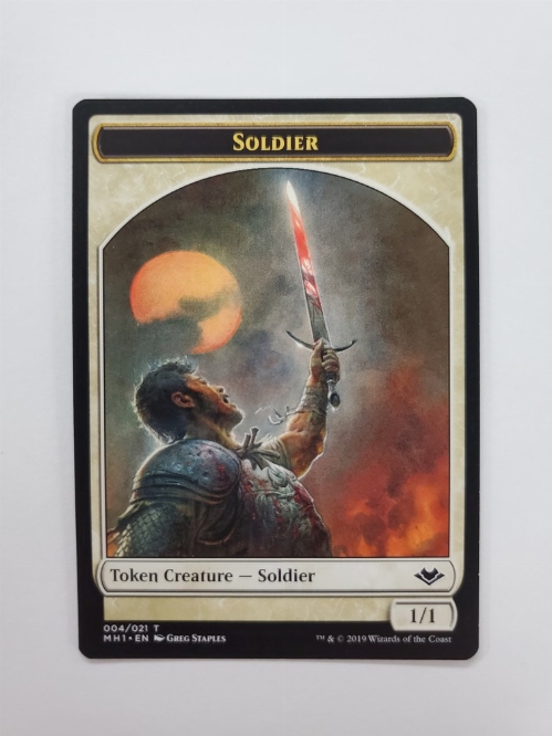 Soldier Token // Wrenn and Six Emblem Token