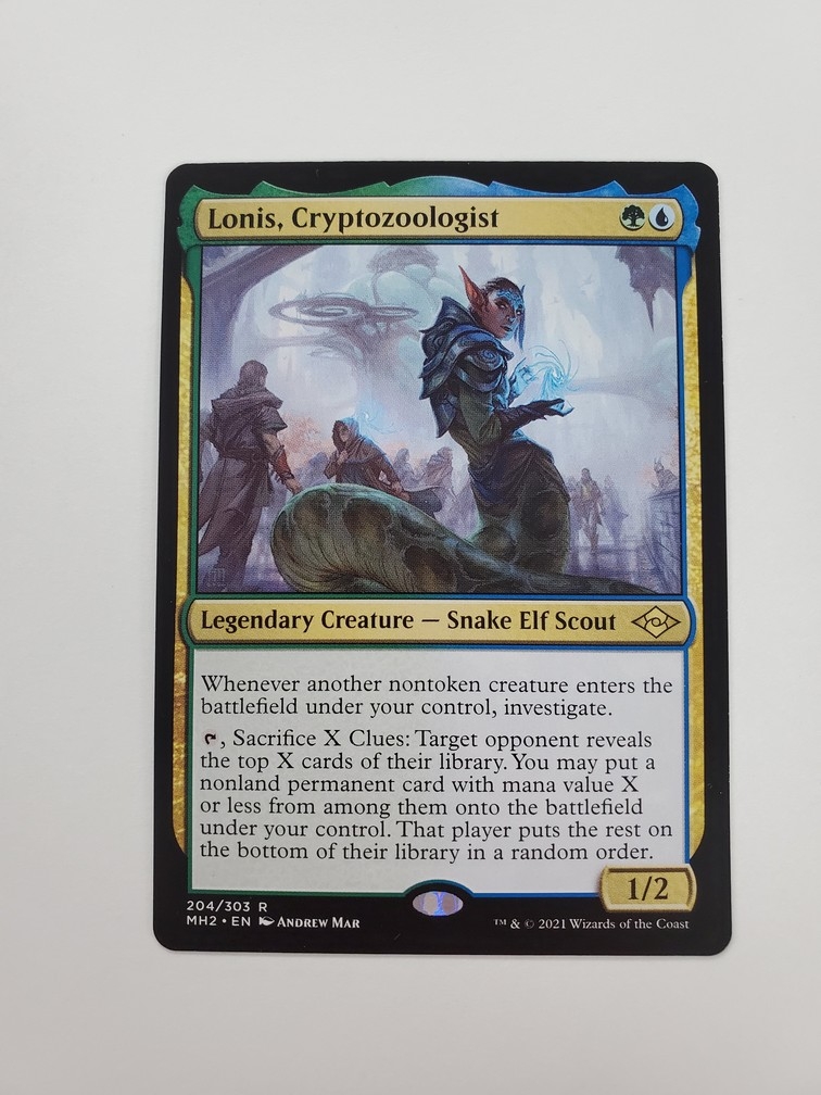 Lonis, Cryptozoologist