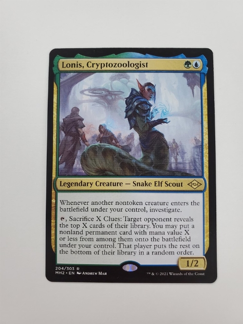 Lonis, Cryptozoologist