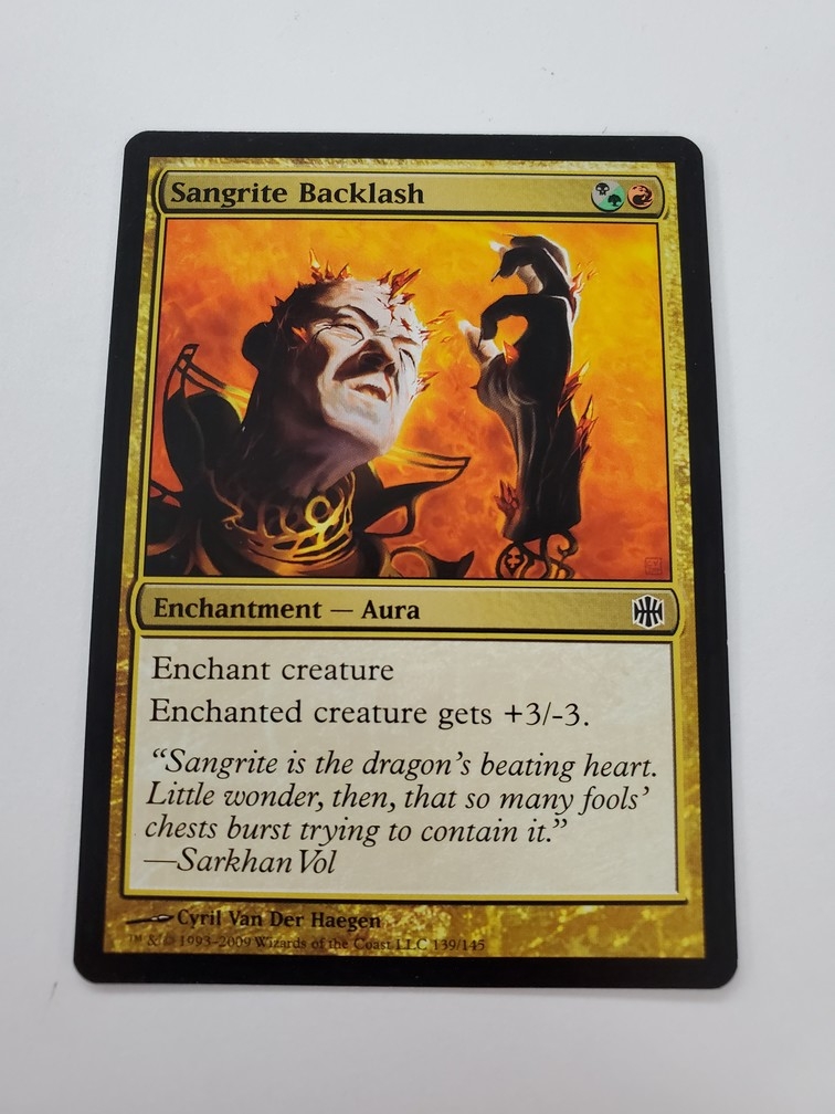 Sangrite Backlash