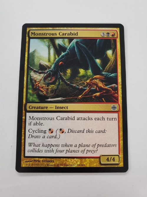 Monstrous Carabid