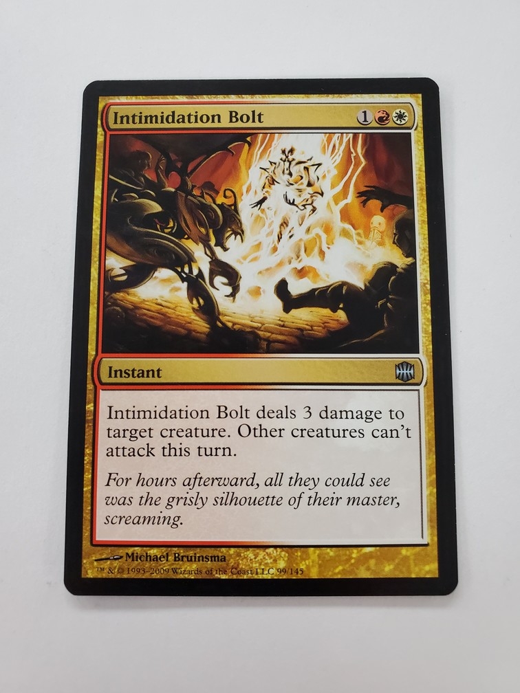 Intimidation Bolt