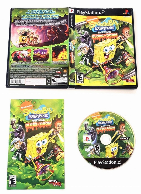 SpongeBob SquarePants: Featuring Nicktoons Globs of Doom (CIB)