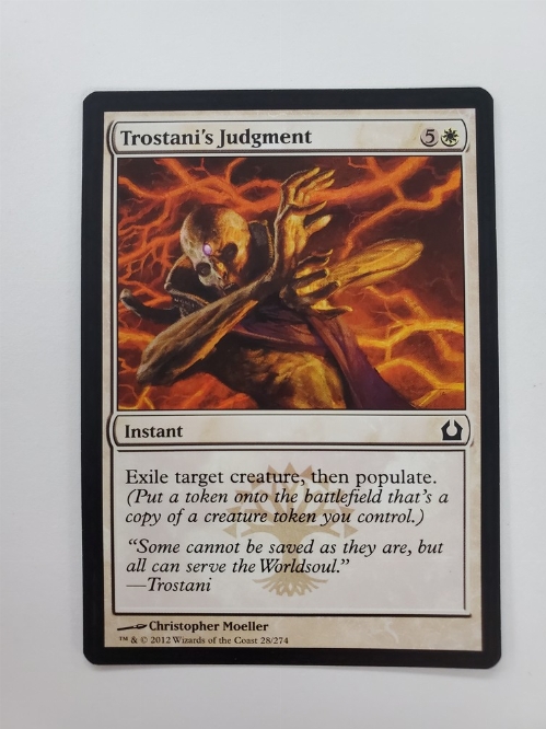 Trostani's Judgment