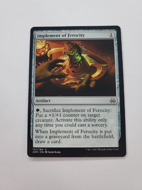Implement of Ferocity
