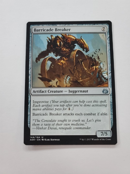 Barricade Breaker