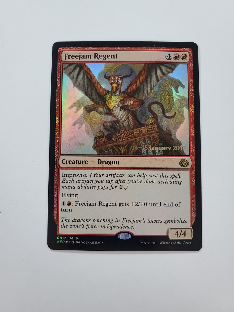 Freejam Regent (Prerelease Cards) (Foil)