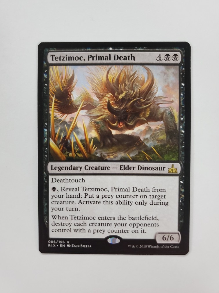 Tetzimoc, Primal Death