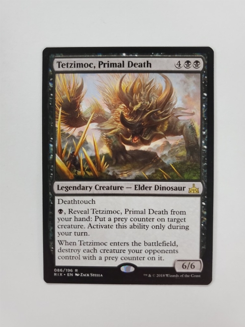 Tetzimoc, Primal Death