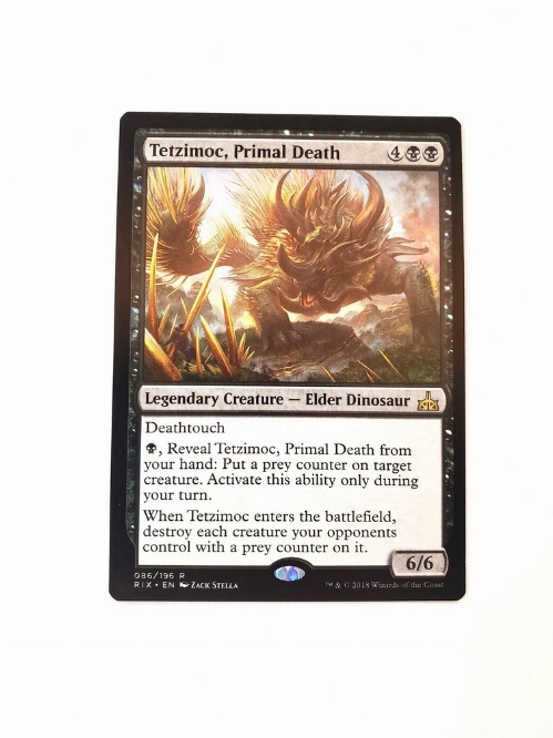 Tetzimoc, Primal Death