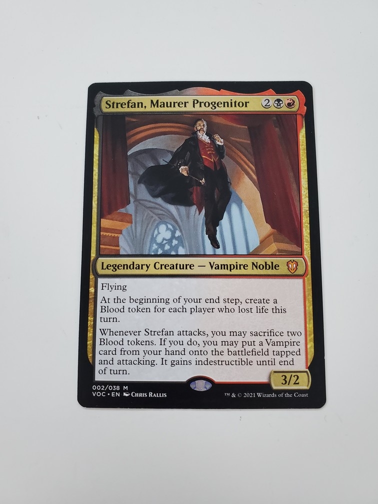 Strefan, Maurer Progenitor