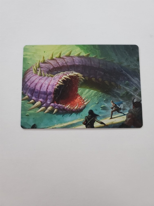 Purple Worm - Art Card