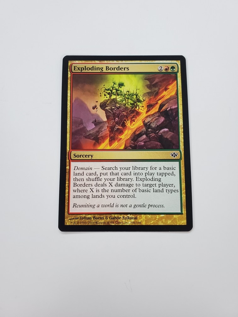 Exploding Borders