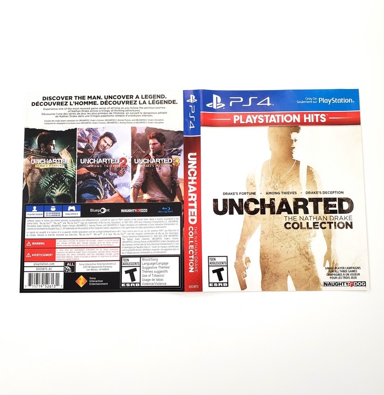 Uncharted: The Nathan Drake Collection (Playstation Hits) (B)