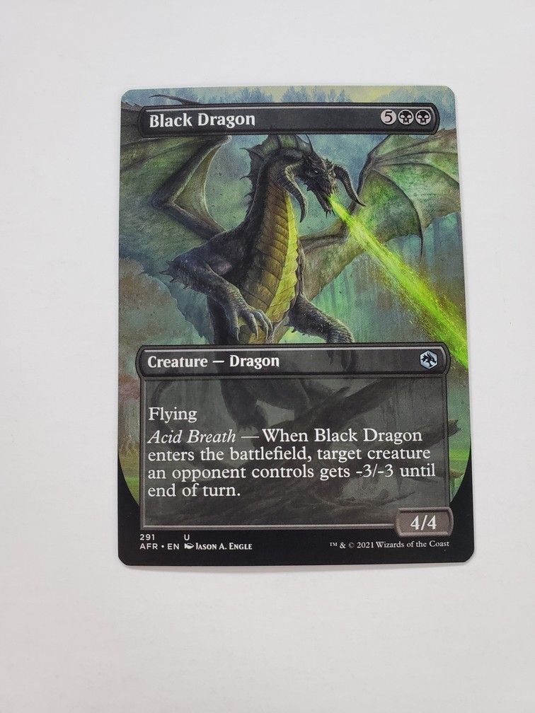 Black Dragon (Borderless)
