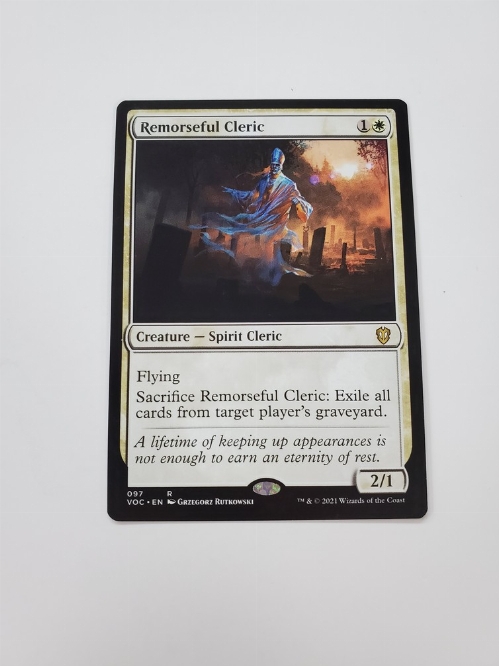 Remorseful Cleric