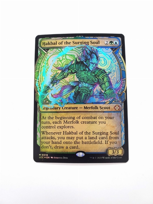 Hakbal of the Surging Soul (Showcase) (Foil)