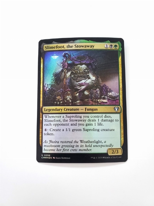 Slimefoot, the Stowaway (Foil)