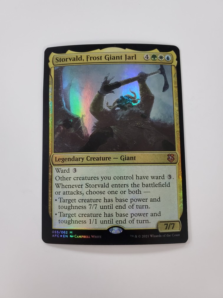 Storvald, Frost Giant Jarl (Foil)