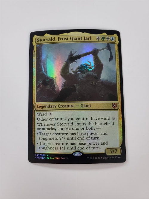 Storvald, Frost Giant Jarl (Foil)