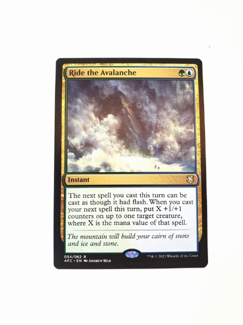 Ride the Avalanche