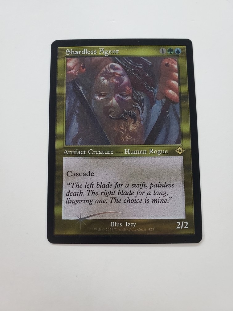 Shardless Agent - Retro Frame (Etched Foil)