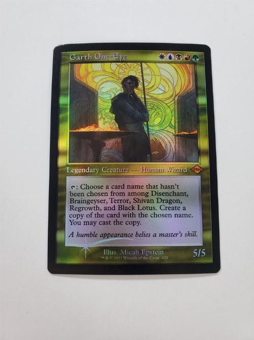 Garth One-Eye - Retro Frame (Foil)