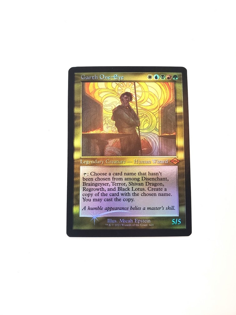 Garth One-Eye (Retro Frame) (Foil)