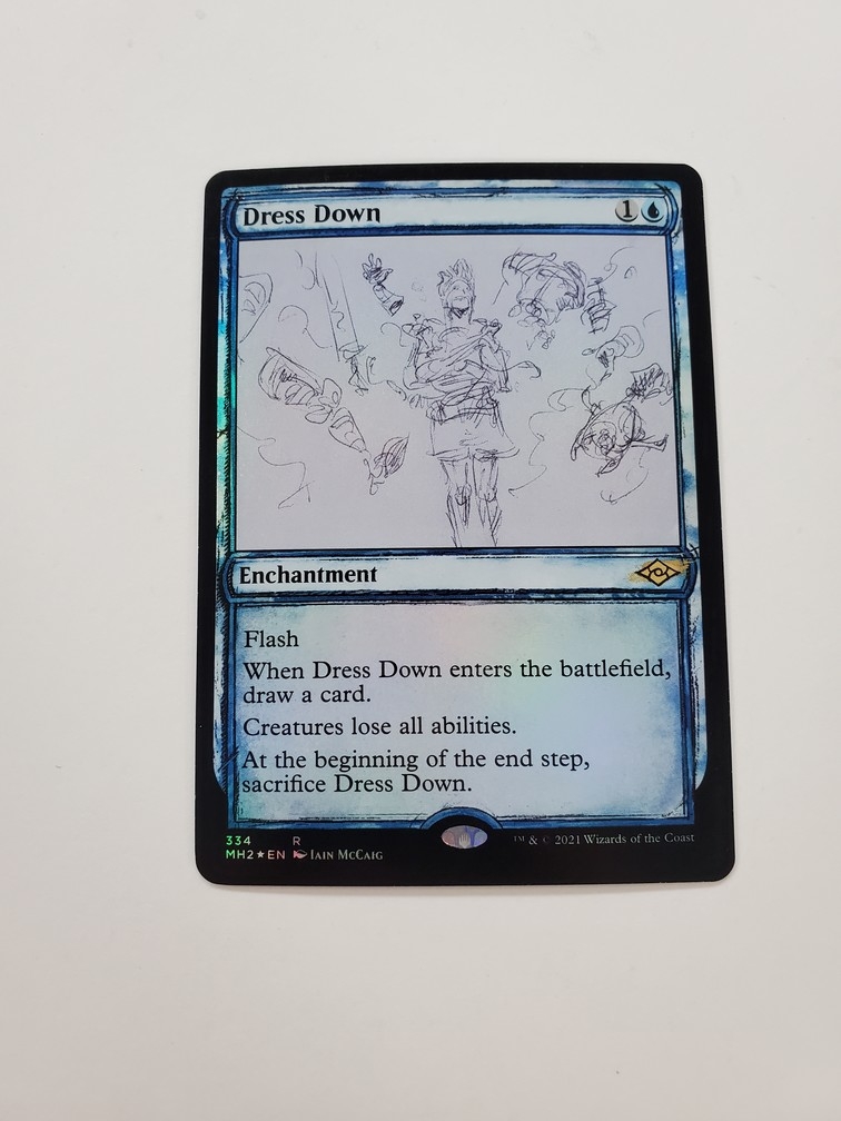 Dress Down - Sketch Showcase (Foil)