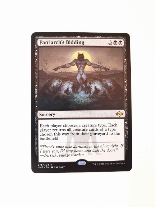 Patriarch's Bidding