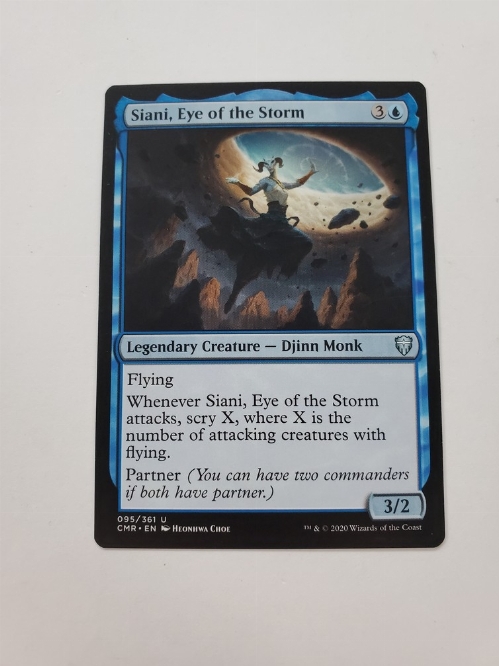 Siani, Eye of the Storm