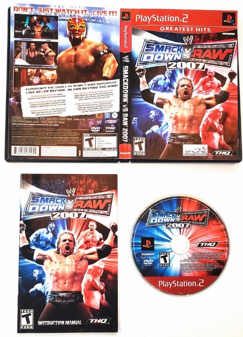 WWE: Smackdown vs. Raw 2007 [Greatest Hits] (CIB)