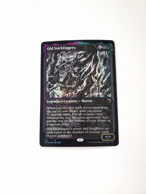 Old Stickfingers (Showcase) (Foil)