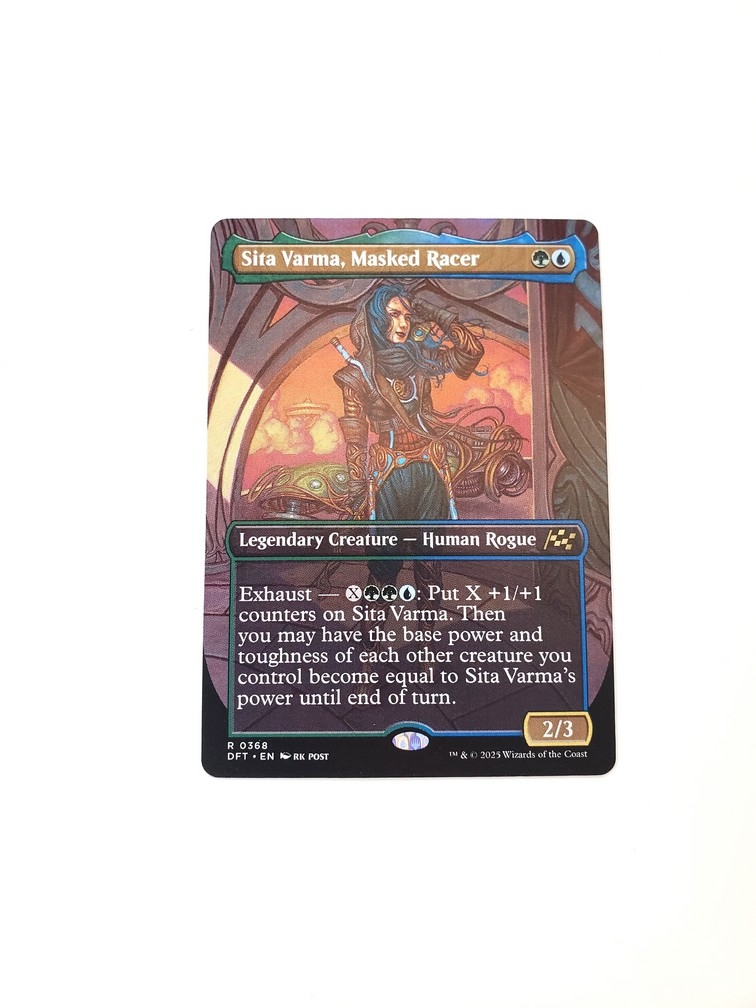 Sita Varma, Masked Racer (Borderless)