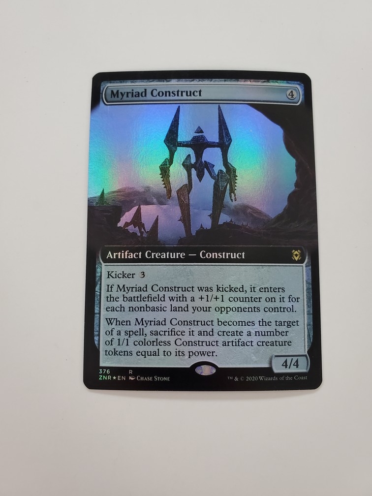 Myriad Construct - Extended Art (Foil)