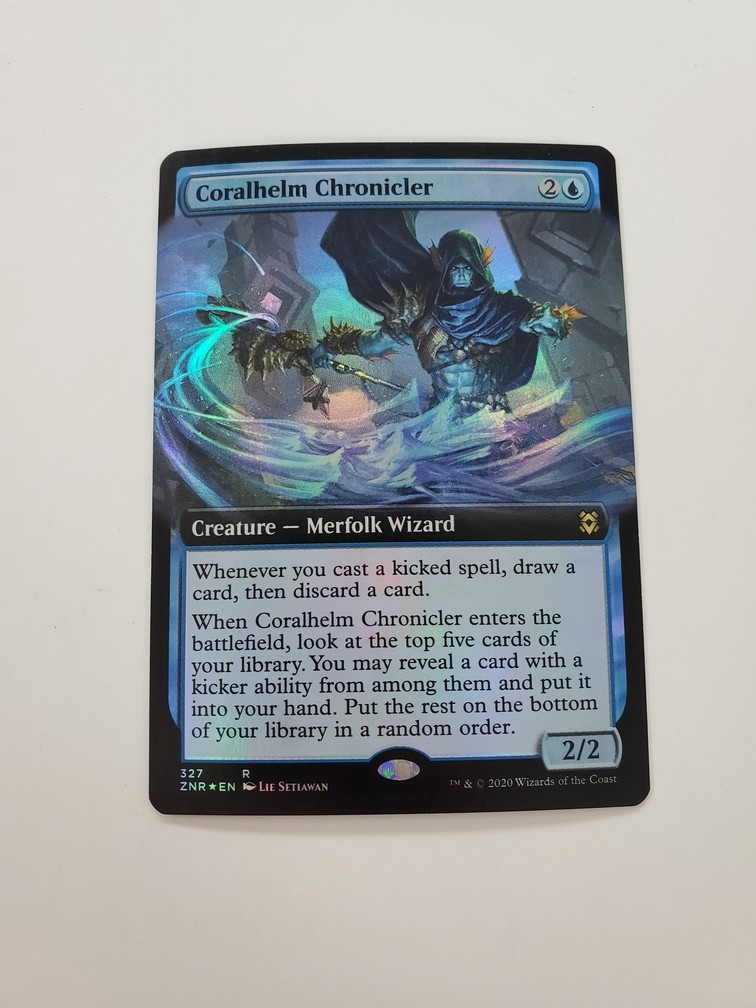 Coralhelm Chronicler - Extended Art (Foil)