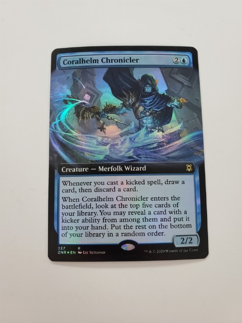 Coralhelm Chronicler - Extended Art (Foil)