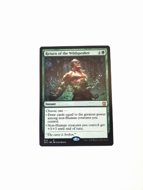 Return of the Wildspeaker