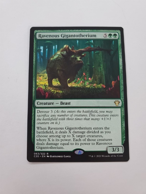 Ravenous Gigantotherium