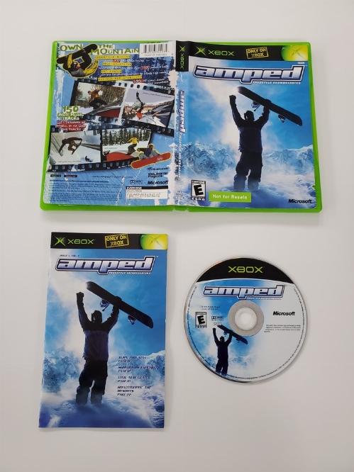 Amped: Freestyle Snowboarding (Not for Resale) (CIB)
