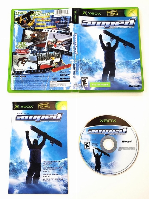 Amped: Freestyle Snowboarding (Not for Resale) (CIB)