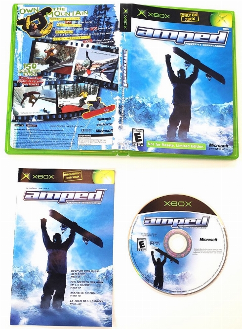 Amped: Freestyle Snowboarding (Not for Resale Limited Edition) (CIB)