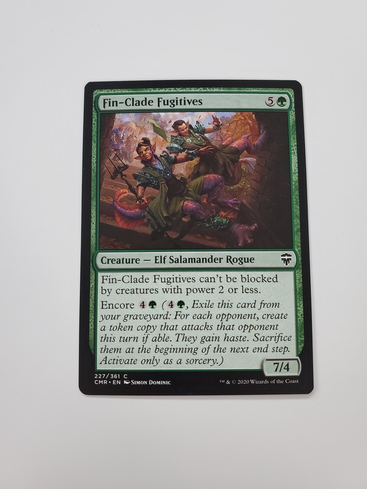 Fin-Clade Fugitives