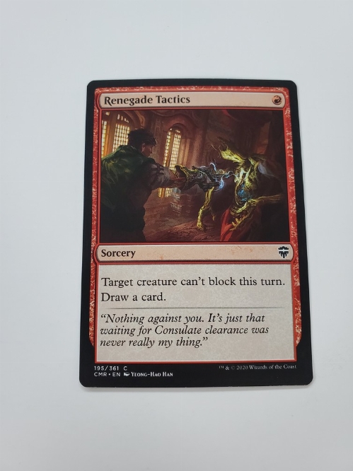 Renegade Tactics