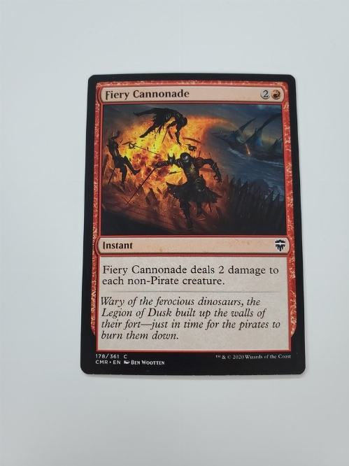 Fiery Cannonade