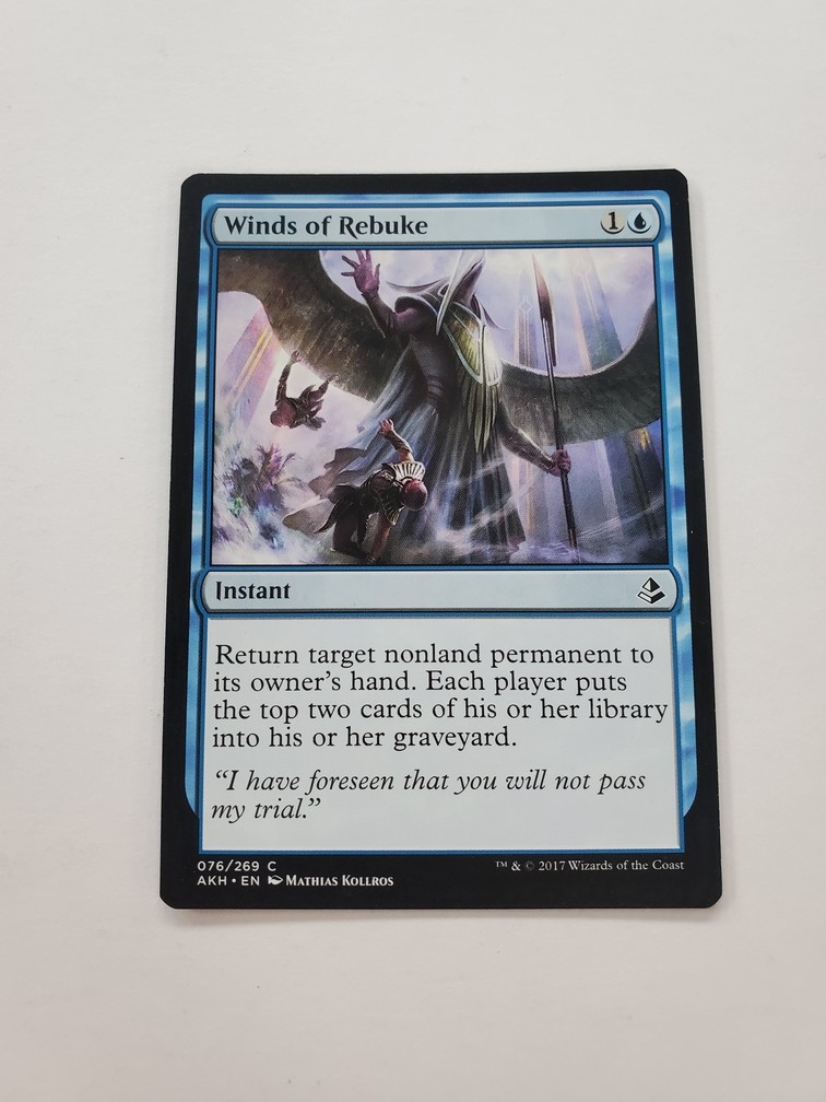 Winds of Rebuke